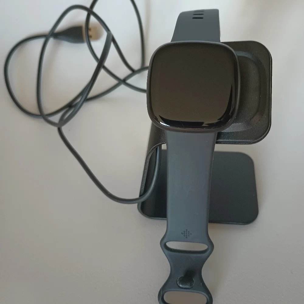 fitbit black minimalist